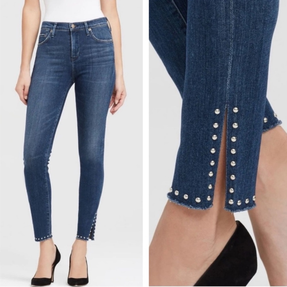 Citizens Rocket Ankle High Rise Skinny Jeans 29
